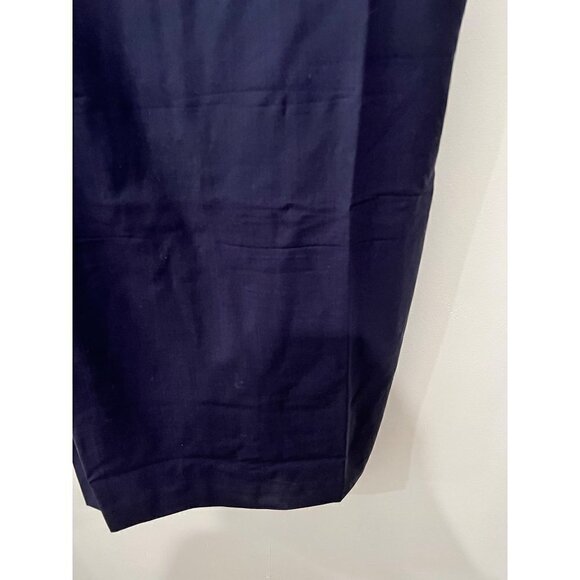 New J Crew Size T18 Tall resume dress Blue MSRP $228 **Defective Zipper** - Picture 16 of 16